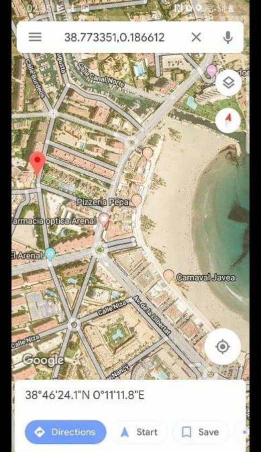 Apartamento Arenal II 자베아 외부 사진